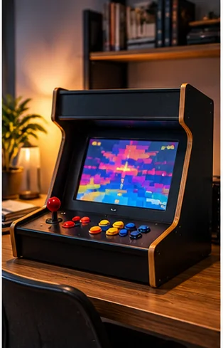 Best Countercade & Bartop Arcade: Tiny Cabinet Without Tiny Controls editorial home arcade image
